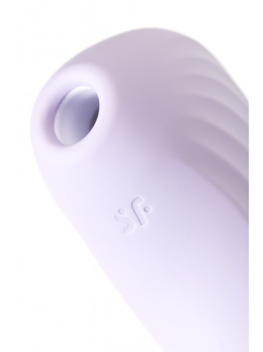 Вакуум-волновой бесконтактный стимулятор клитора SATISFYER PEARL DIVER, силикон, фмолетовый