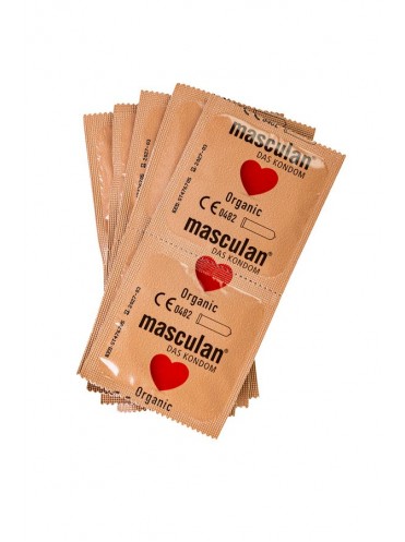 Презервативы masculan ORGANIC № 10 утонченные, 18,5 см, 5.3 см, 10 шт.