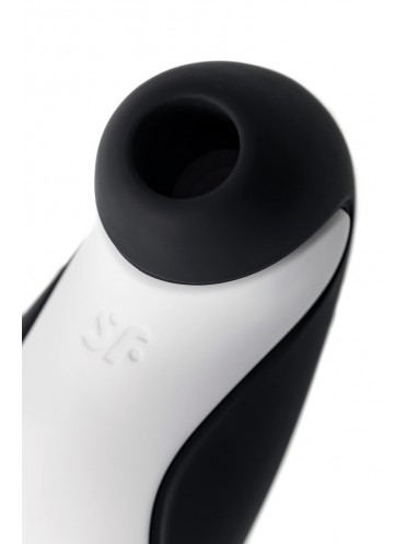Вакуум-волновой бесконтактный стимулятор клитора SATISFYER ORCA, силикон, черный, 11,5 см