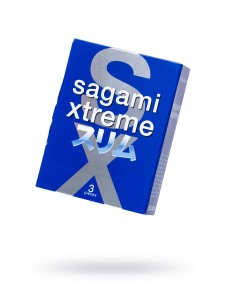 Презервативы SAGAMI, EXTREME, FEEL FIT, гладкие, 19,5 см, 5,1 см, 3 шт