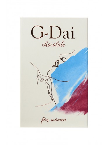 Возбуждающий шоколад темный "G-Dai" женский 15г