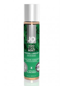 Вкусовой охлаждающий лубрикант "Мята" / JO Flavored Cool Mint H2O 1oz - 30 мл.