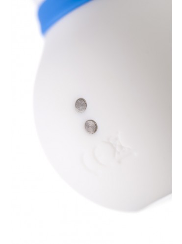 Вакуум-волновой стимулятор клитора JOS CHRISTMA, силикон, белый, 9,4 см