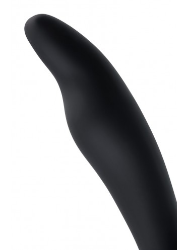 Анальная втулка A-TOYS BY TOYFA STROFT, силикон, черный, 10,5 см