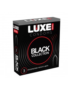 Презервативы LUXE ROYAL BLACK COLLECTION 3 шт.