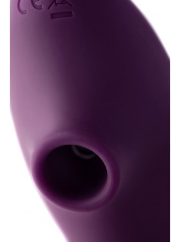 Массажер с двойной стимуляцией L'EROINA BY TOYFA MAVE, силикон, фиолетовый, 14 см