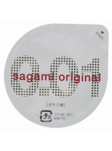 Презервативы Sagami Original 001, 1 шт (прозрачный)