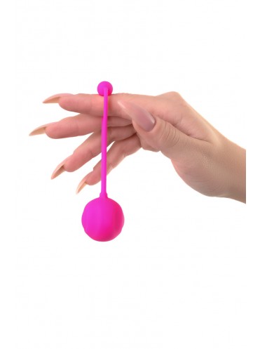 Вагинальный шарик L'EROINA BY TOYFA BLUSH, силикон, розовый, Ø 3,1 см, 65 г