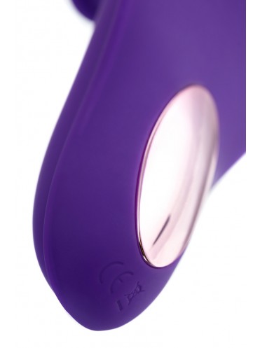 Клиторальный стимулятор - насадка JOS SWIZZY, силикон, фиолетовый, 12 см