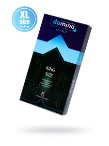 Презервативы LUXE DOMINO CLASSIC KING SIZE 6 шт, 18 см