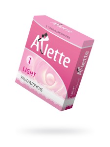 Презервативы ультратонкие Arlette 3 шт.