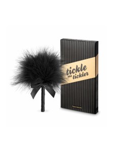 Пуховка для эротических игр Tickle Me Tickler 0069 Bijoux Indiscrets (черный)