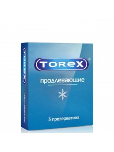 Продлевающие презервативы TOREX, 3 шт