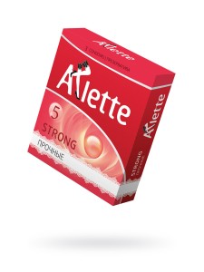 Презервативы ARLETTE прочные 3 шт