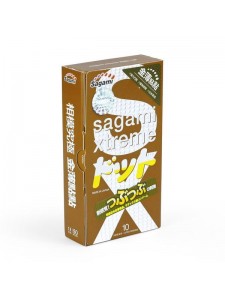 Презервативы SAGAMI Xtreme Feel UP 10шт. усиливающие ощущения цена за 1 шт