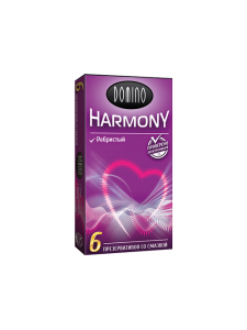 Презервативы Domino Harmony ребристые, 6 шт