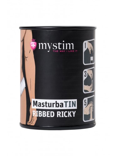 Мастурбатор MASTURBATIN RIBBED RICKY 5,5 см
