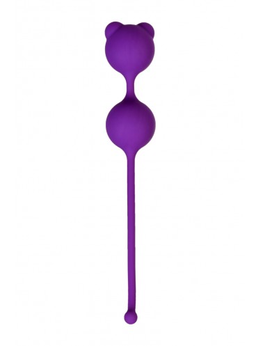 Вагинальные шарики фиолетовые силикон 2,7 см