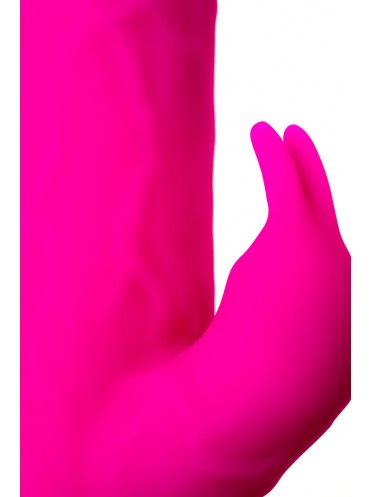 Вибратор силиконовый розовый