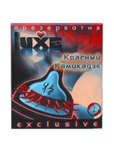 Презерватив Luxe Exclusive Красный камикадзе 1шт.