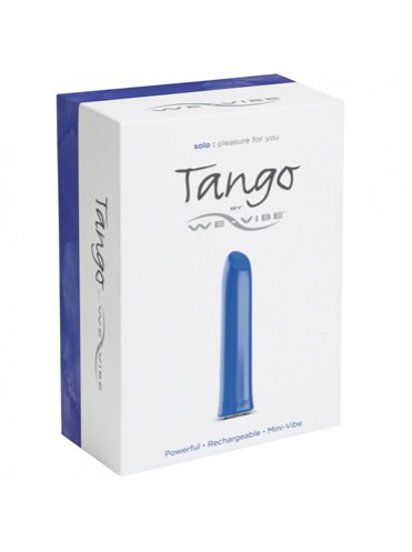 Очень мощный и тихий WE-VIBE Tango Вибромассажер голубой