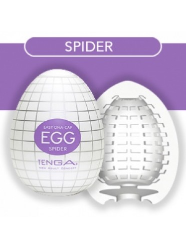Необычайное удовольствие! Мастурбатор-яйцо Tenga egg Spider