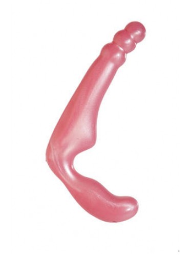 Легкий анатомический страпон без вибрации THE GAL PAL розовый 